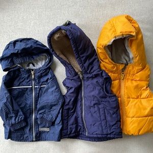 Vests and Jacket 6 months